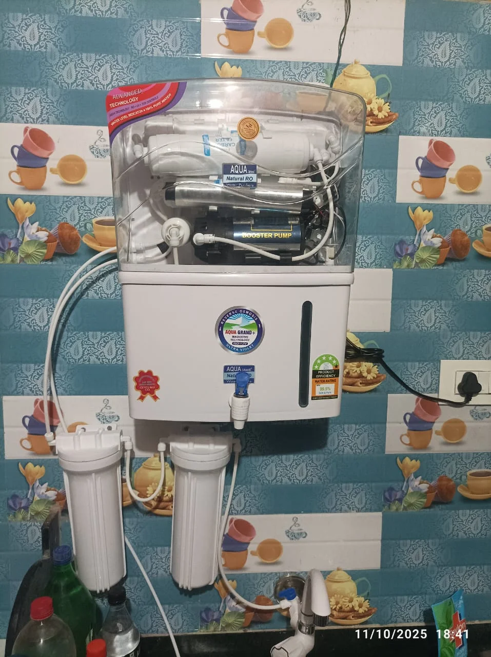 Aqua Grand purifier installation