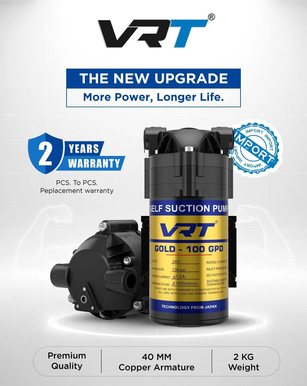 RO Booster Pump / Motor