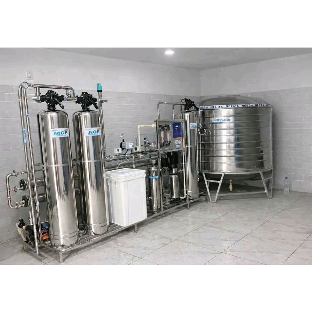 Stainless steel commercial RO plant
